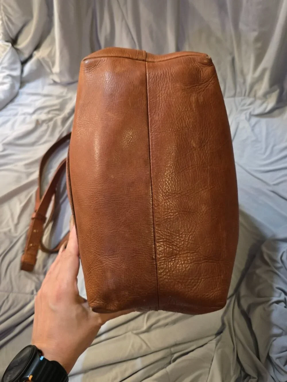 Madewell The Medium Transport Leather Tote Bag - English Saddle
